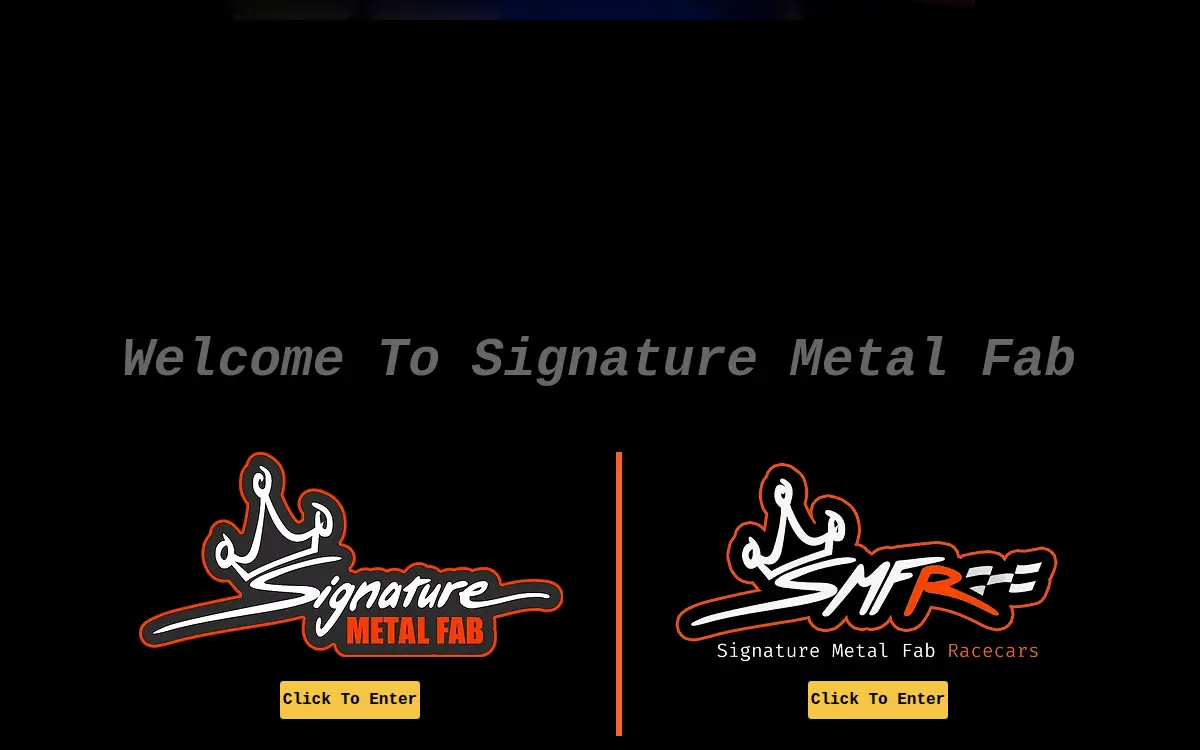 Homepage of Signature Metal Fab LLC