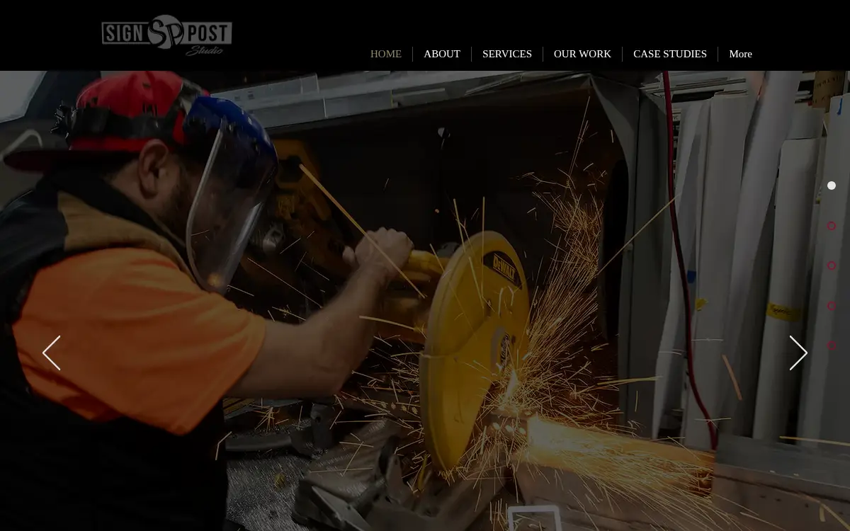 Homepage of Sign Post Studio INC