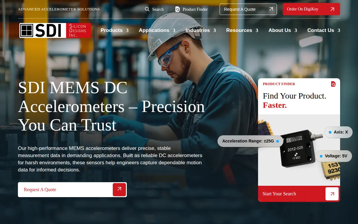 Homepage of Silicon Designs, INC.