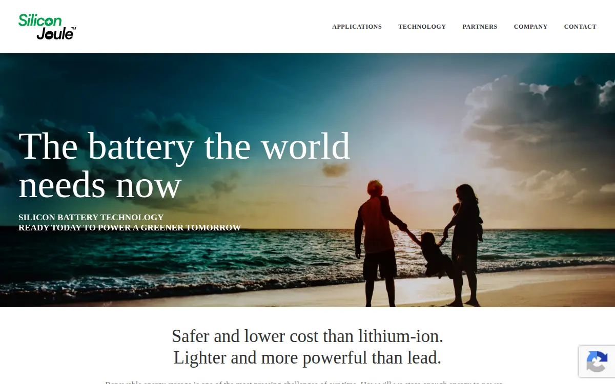 Homepage of Gridtential Energy, INC.