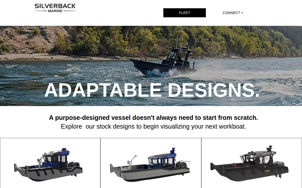 Homepage of Silverback Industries LLC