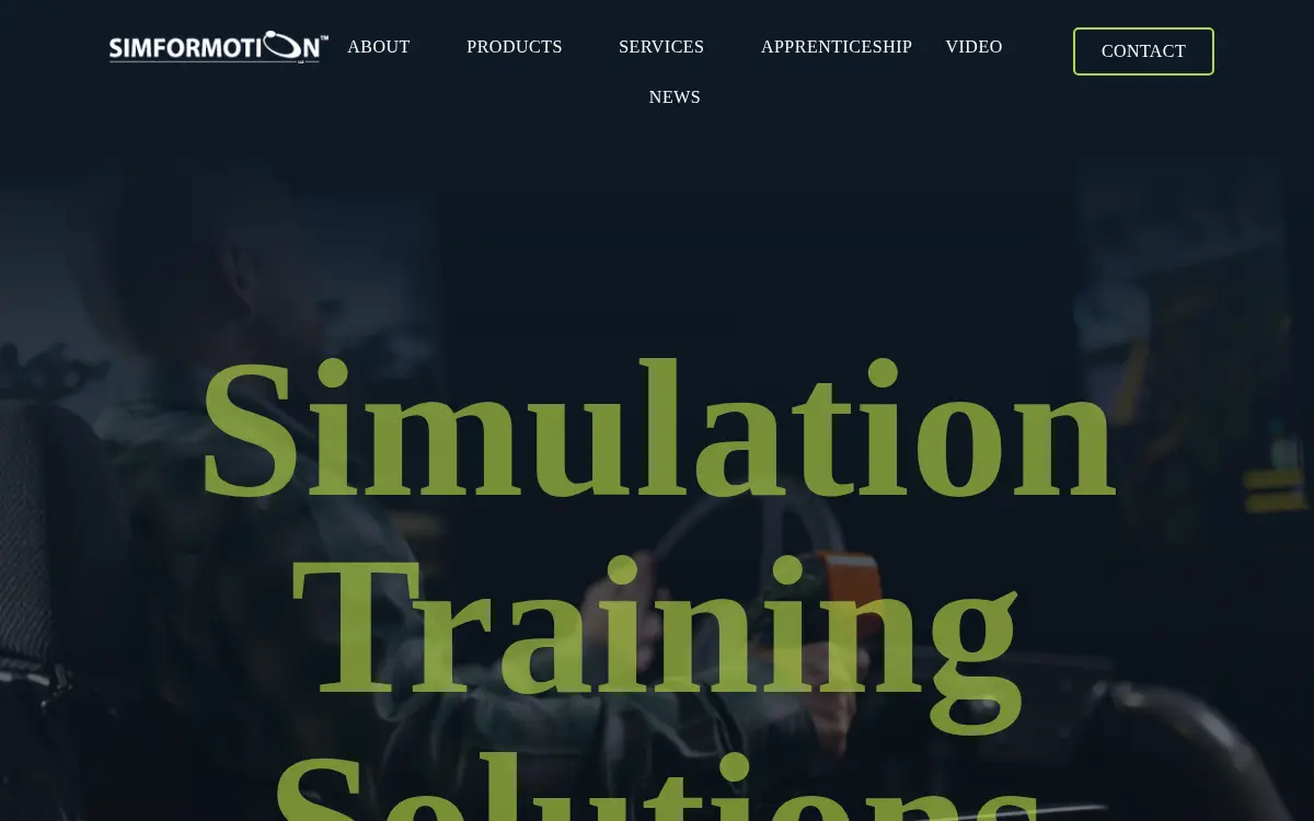 Homepage of Simformotion LLC