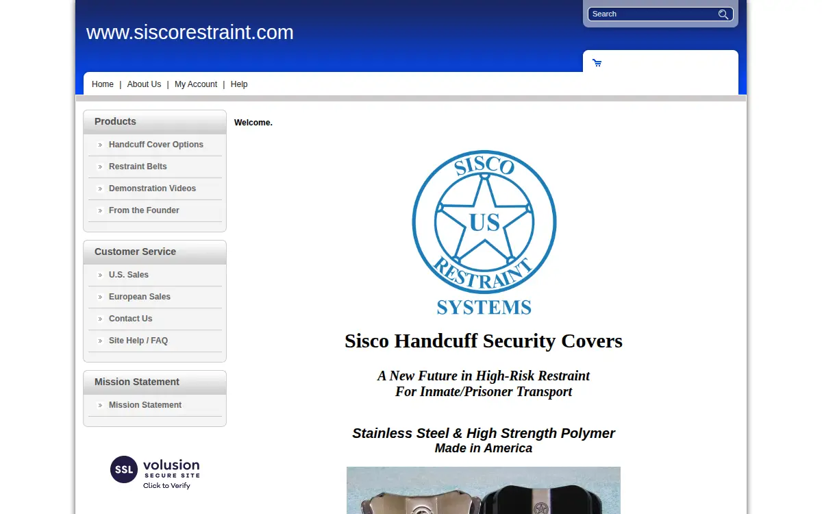 Homepage of Vernon G Sisco