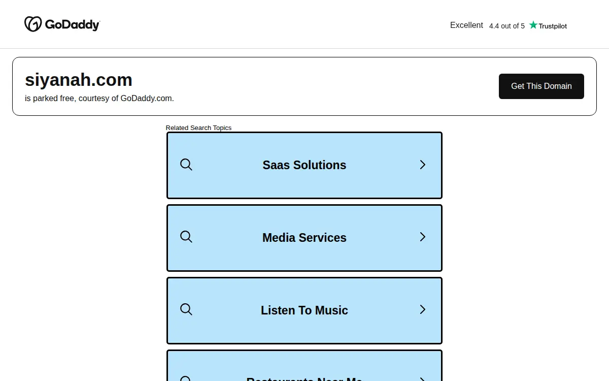 Homepage of Siyanah CORP