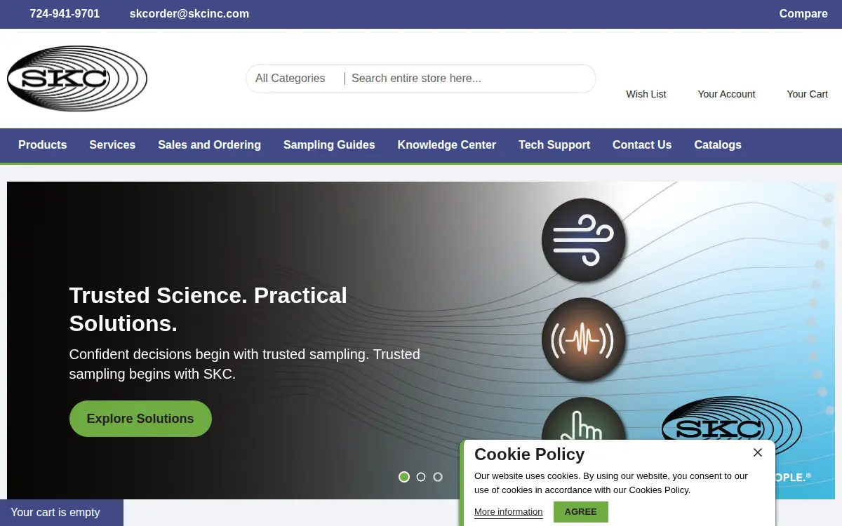 Homepage of Skc INC