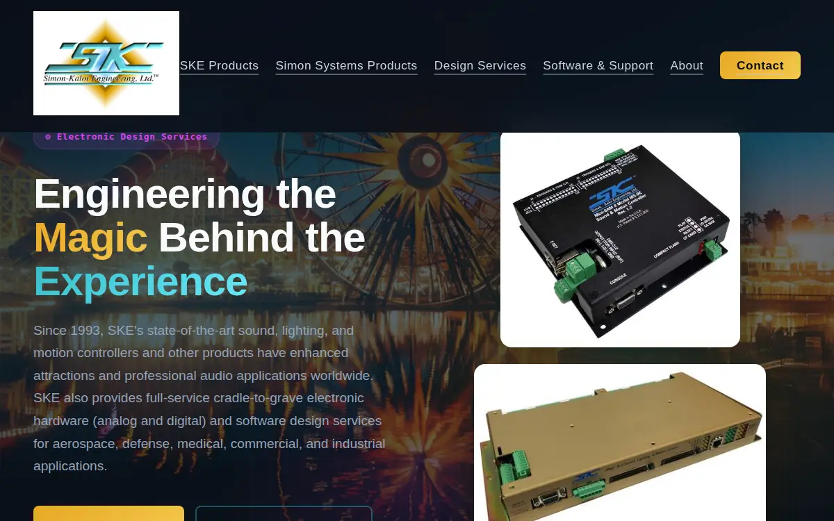 Homepage of Simon-kaloi Engineering, LTD.