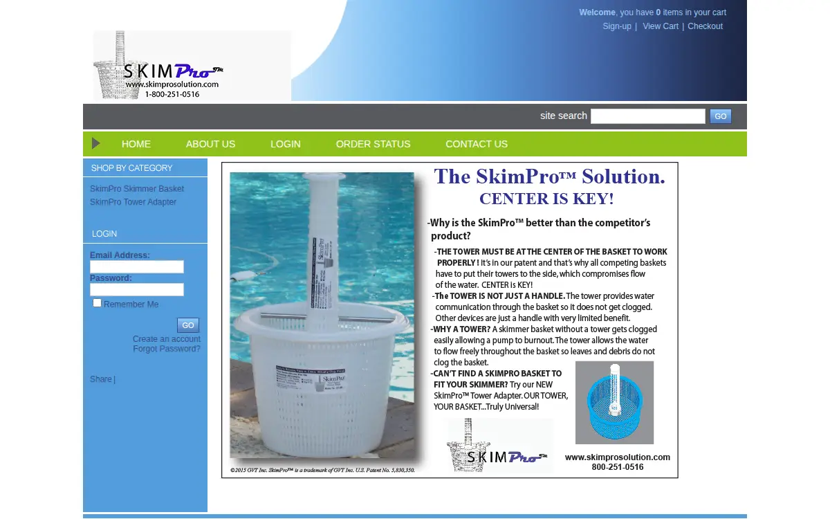 Homepage of Gvt CORP