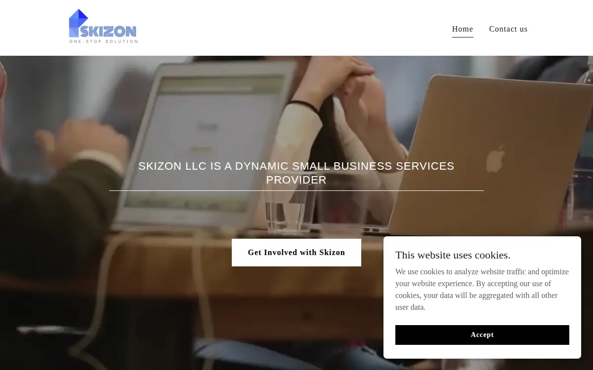 Homepage of Skizon LLC