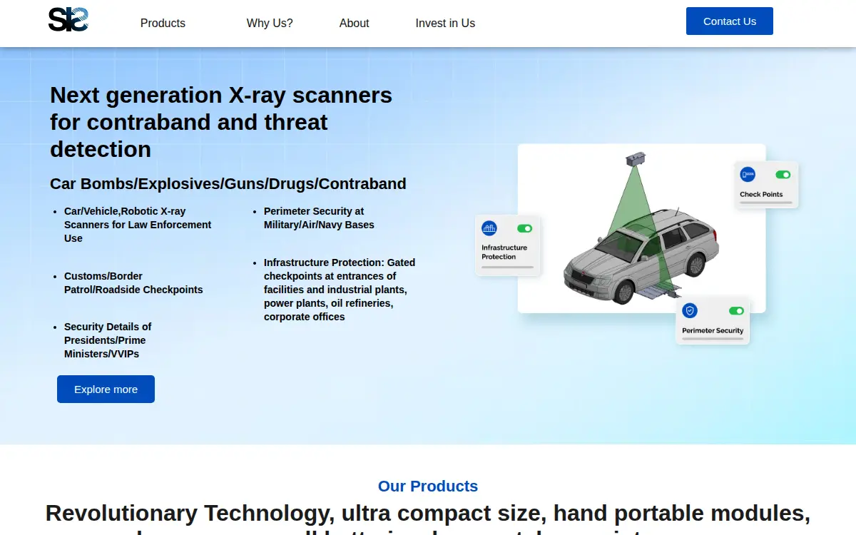 Homepage of Smart Imaging Systems INC