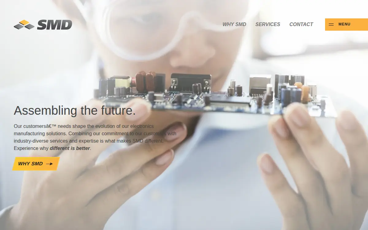 Homepage of Surface Mount Depot INC