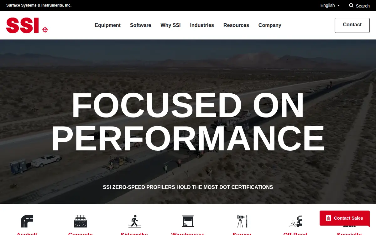 Homepage of Surface Systems & Instruments INC