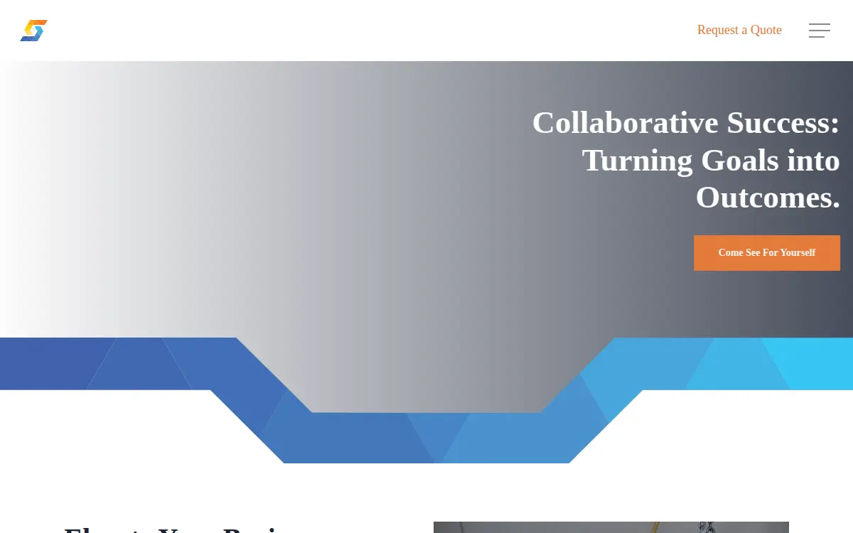 Homepage of Solidify Manufacturing LLC
