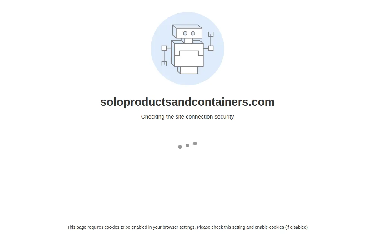 Homepage of Solo Products INC