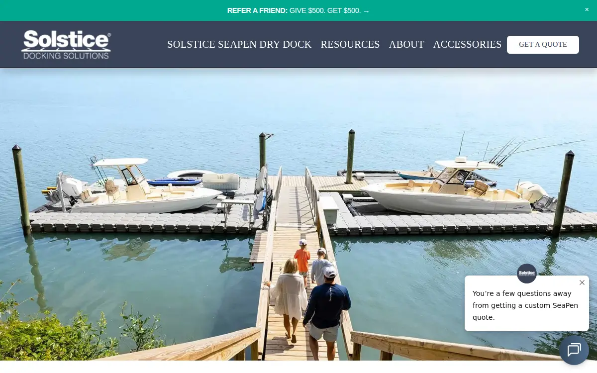 Homepage of Solstice Docking INC