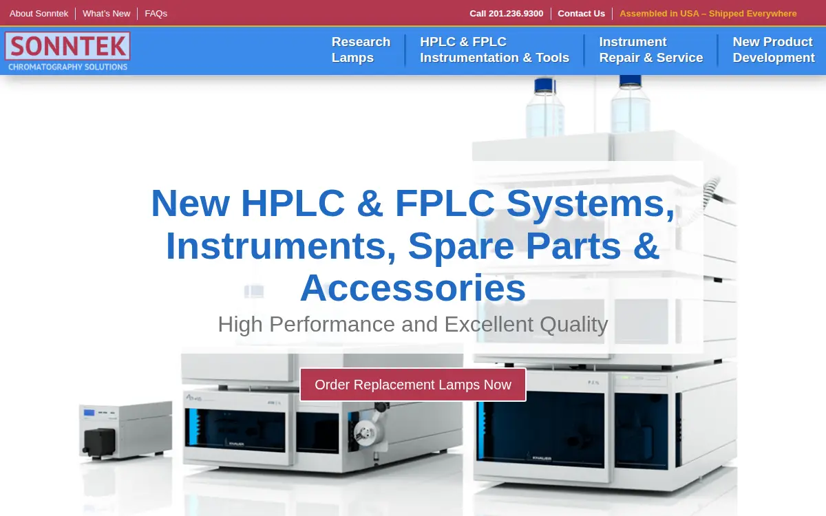 Homepage of Sonntek INC