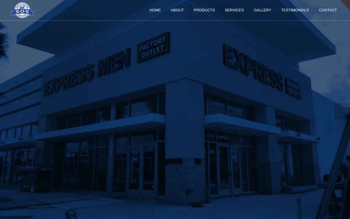 Homepage of Sign-o-saurus of Daytona, INC