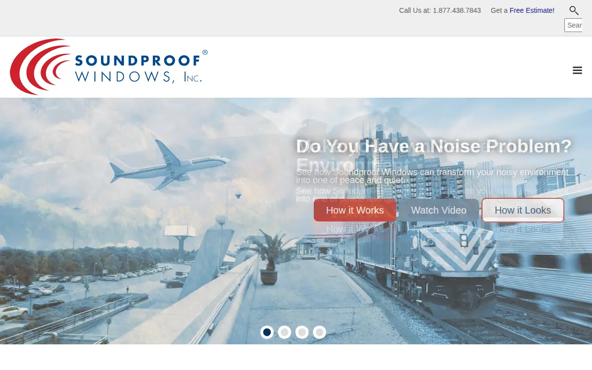 Homepage of Soundproof Windows INC
