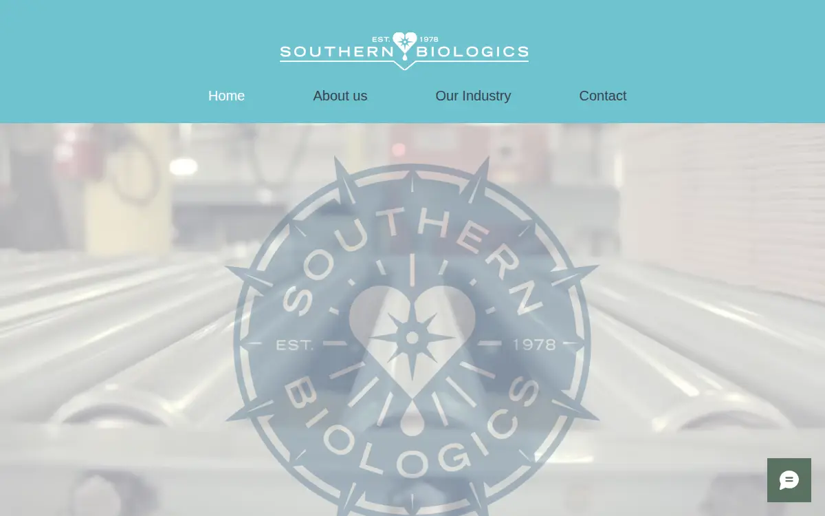 Homepage of Southern Biologics, INC.