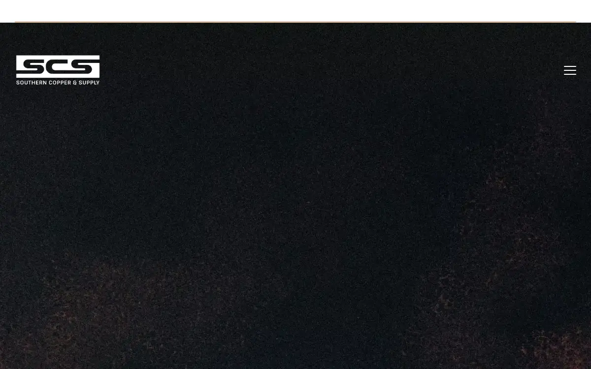 Homepage of Southern Copper & Supply Co, INC