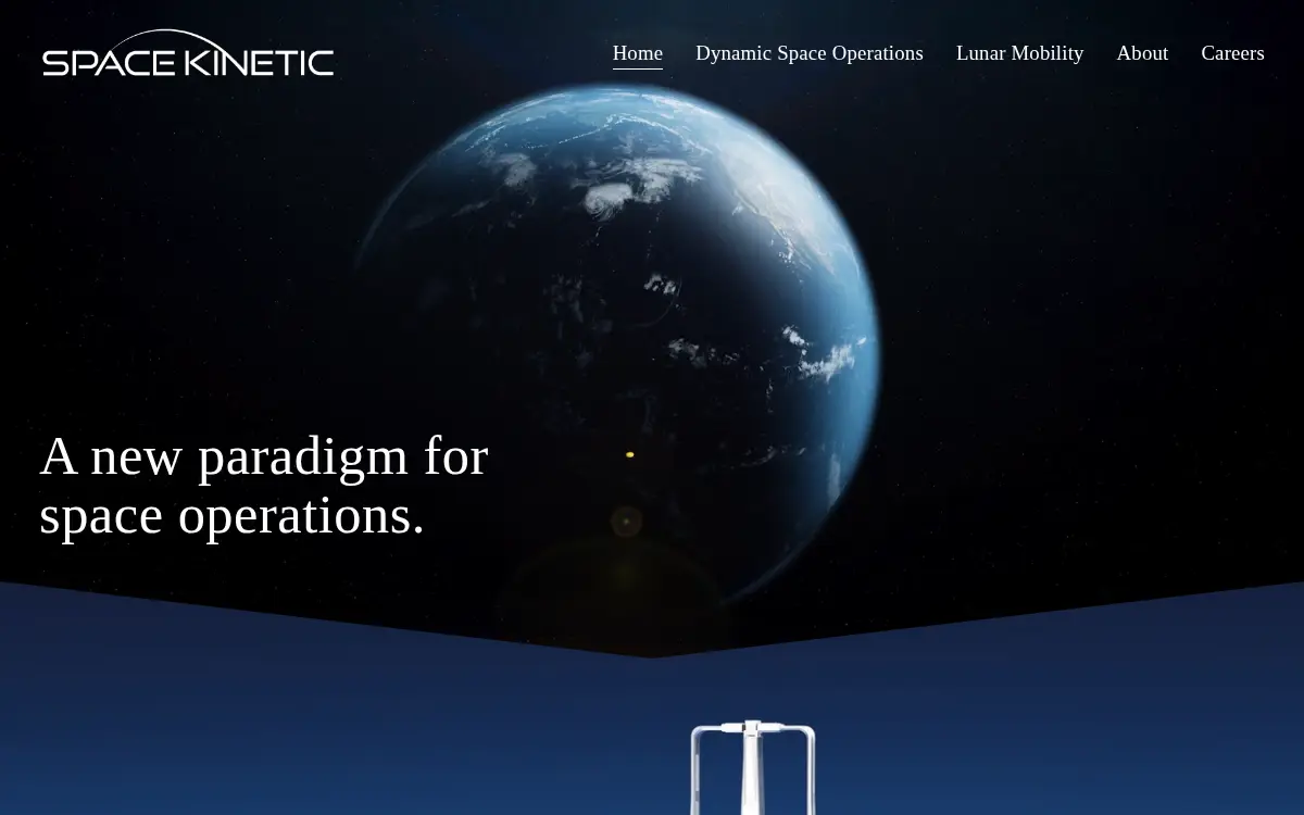 Homepage of Space Kinetic CORP.