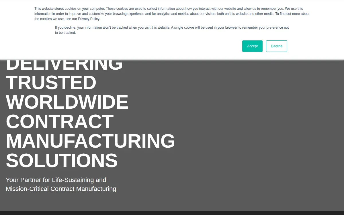 Homepage of Spartronics Williamsport, INC.