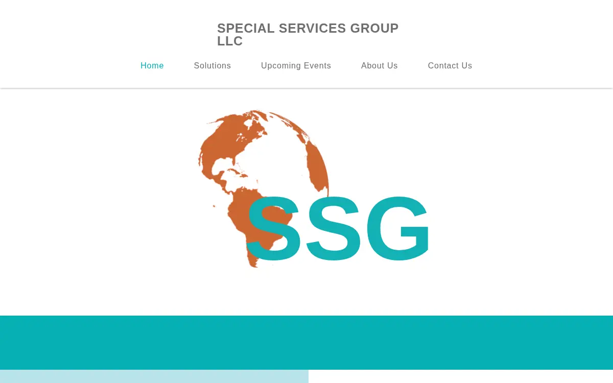 Homepage of Special Services Group, LLC
