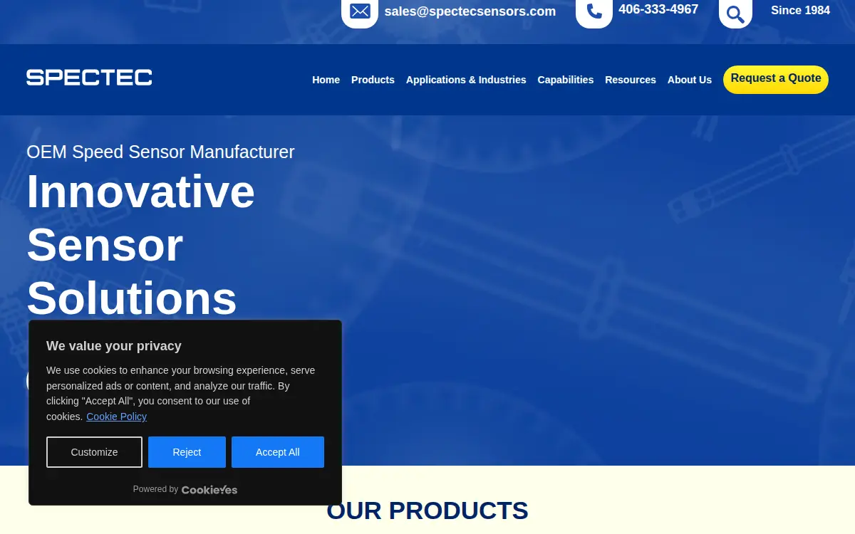 Homepage of Thunderbird International CORP.
