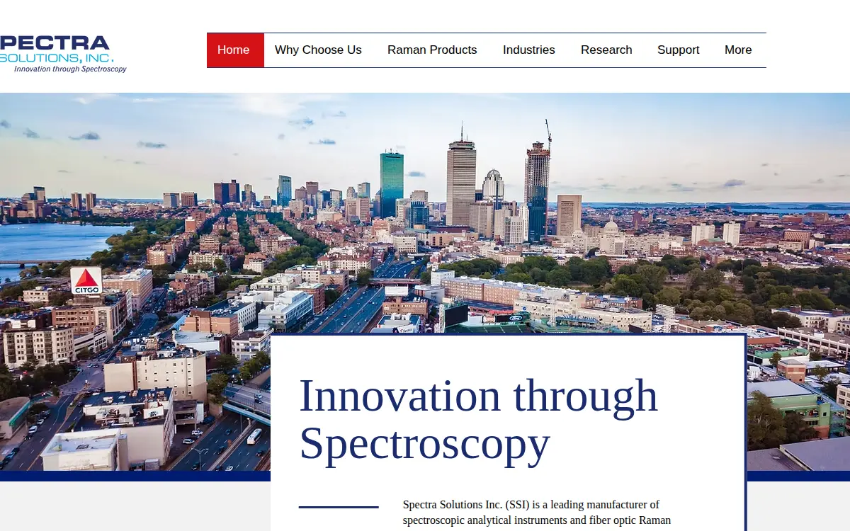 Homepage of Spectra Solutions INC
