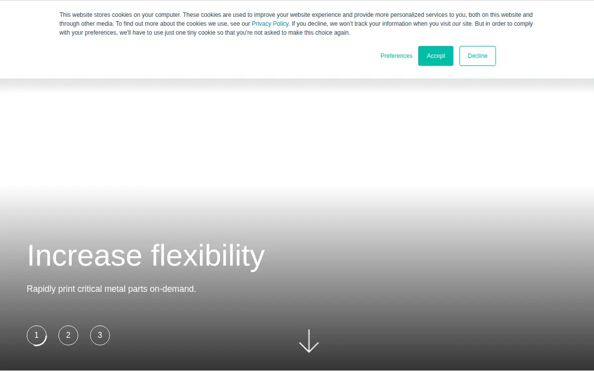 Homepage of Spee3d INC.