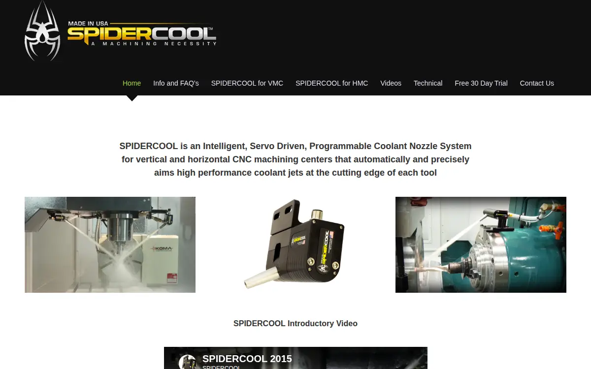 Homepage of Dimensional Control, INC