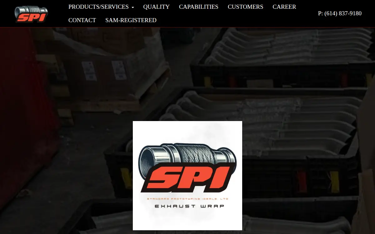 Homepage of Standard Prototyping Ideals, LTD.