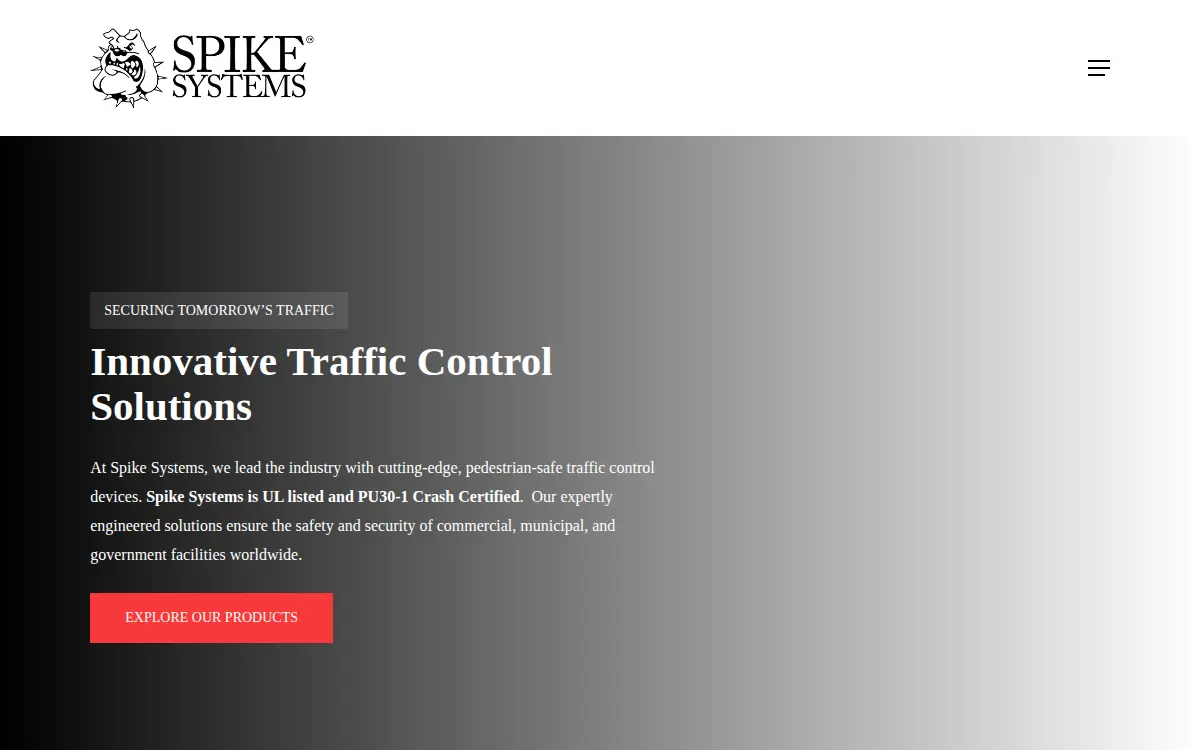 Homepage of Spike Systems, INC