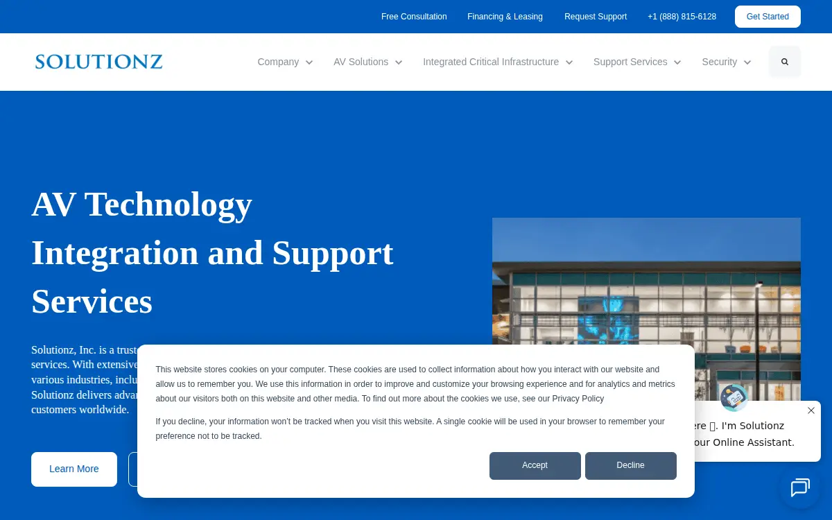 Homepage of Presentation Products INC
