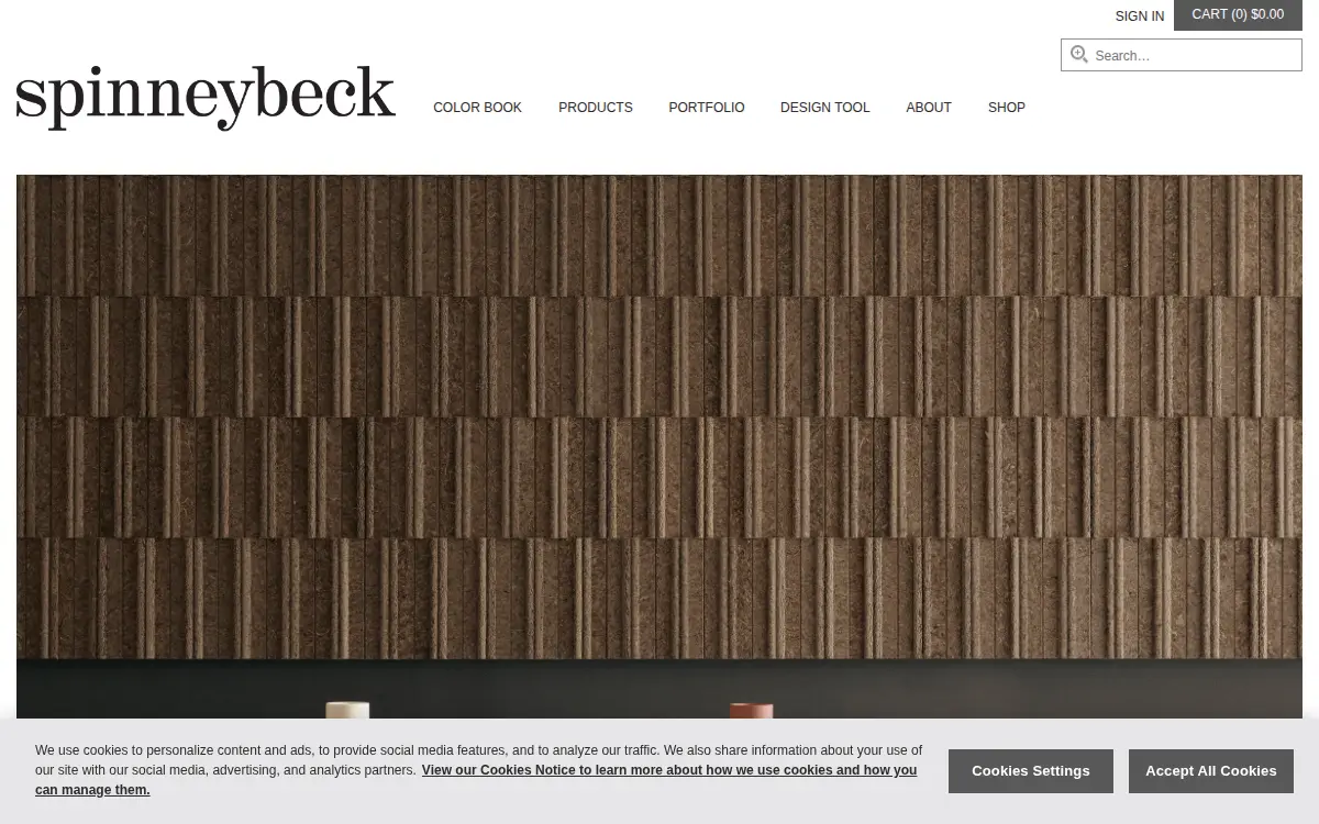 Homepage of Spinneybeck Enterprises, INC.
