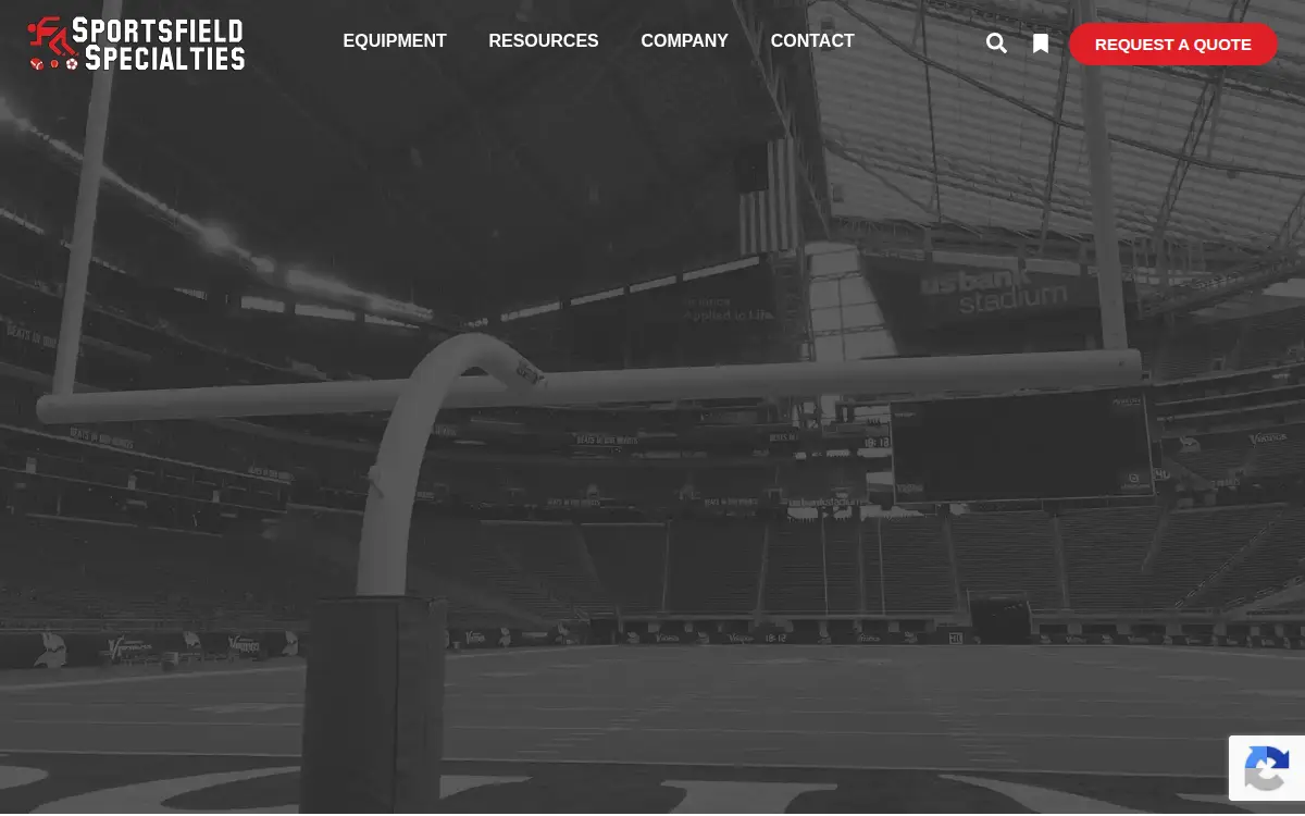 Homepage of Sportsfield Specialties, INC.