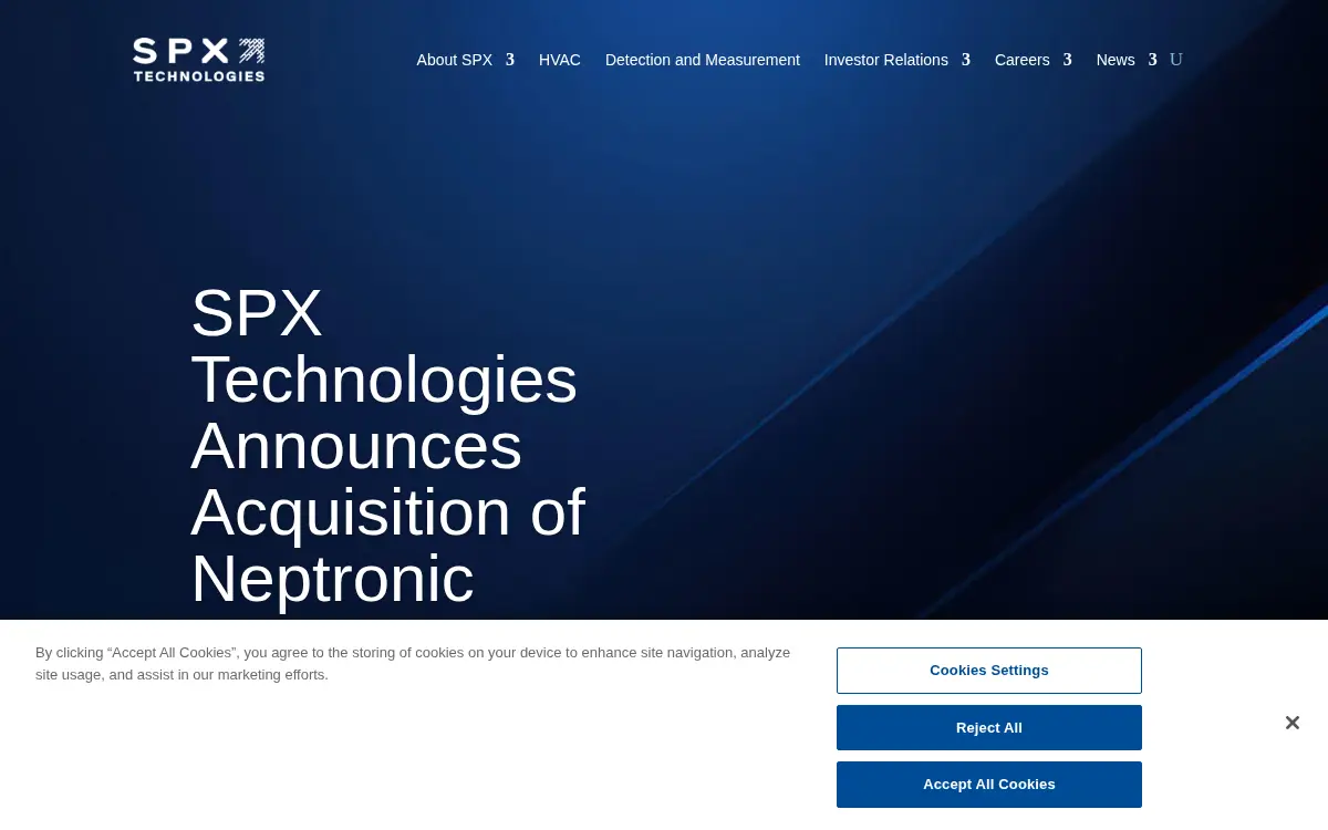Homepage of Radiodetection LLC