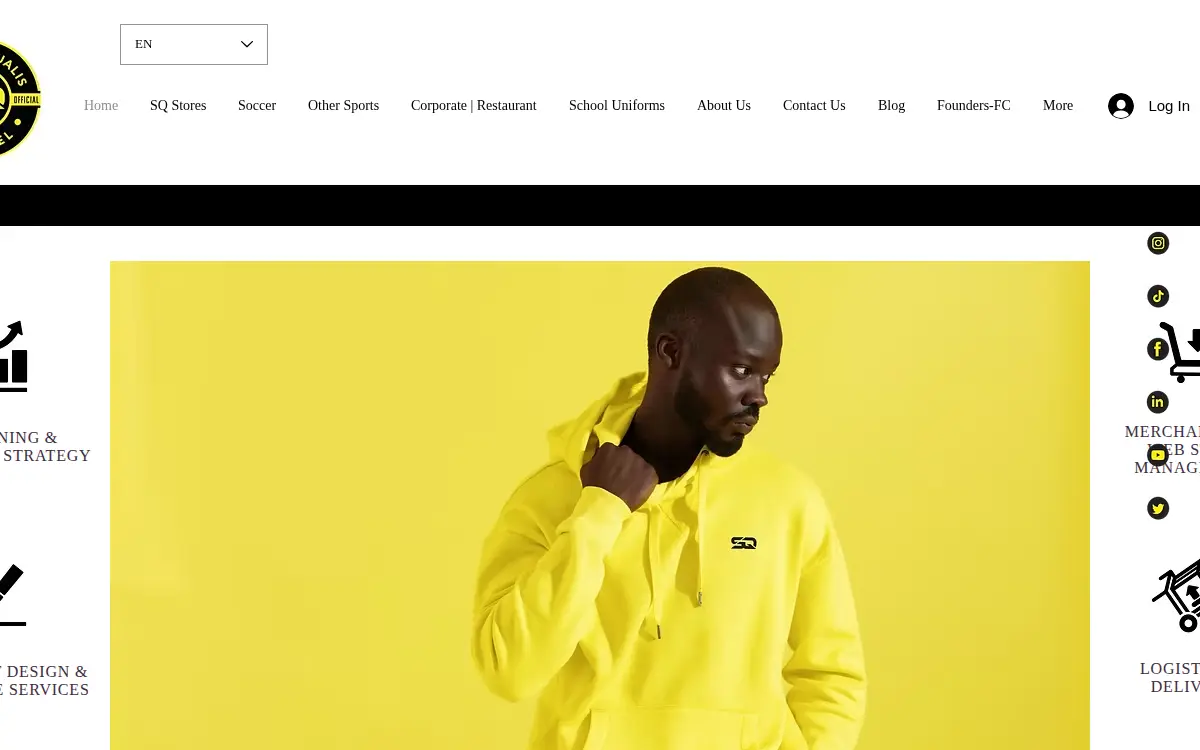Homepage of Sqgroup LLC