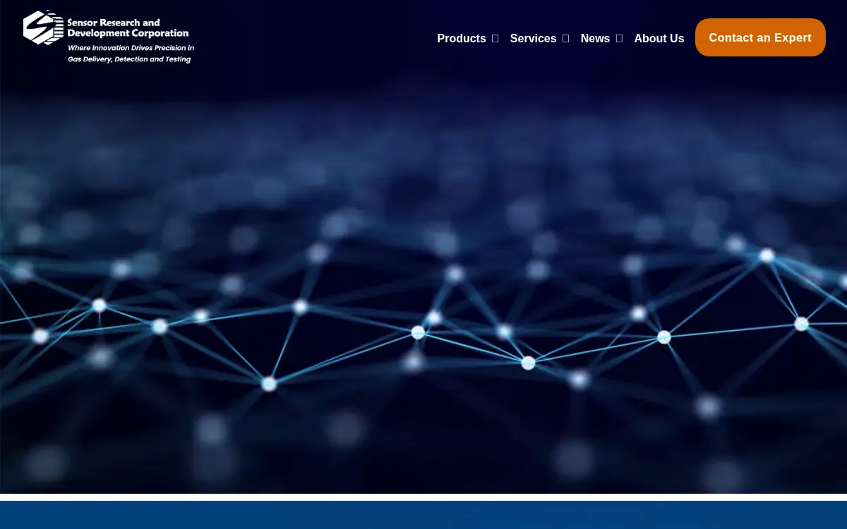 Homepage of Sensor Research and Development CORP
