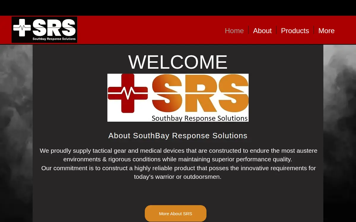 Homepage of Southbay Response Solutions INC