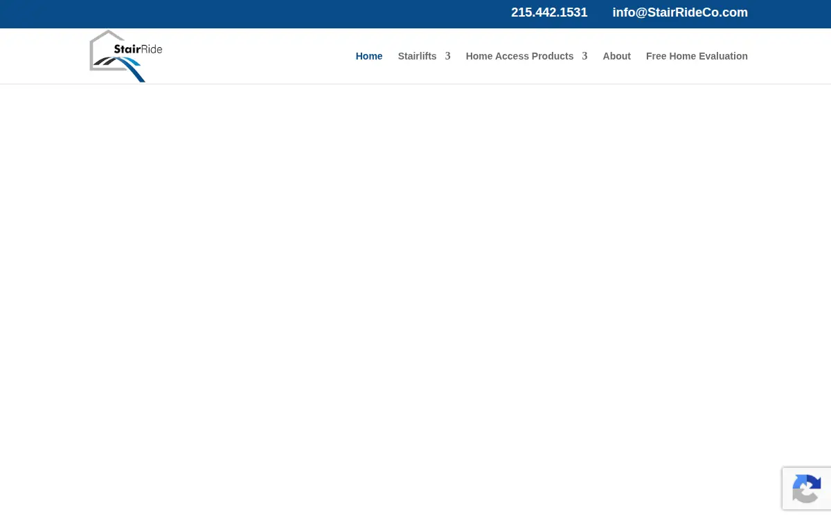 Homepage of Stair Ride Co., INC.