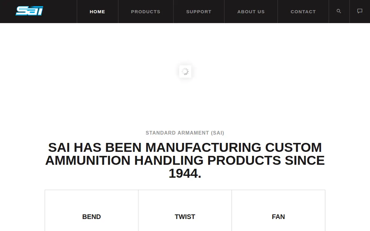 Homepage of Sai Industries