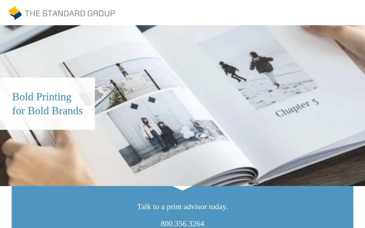 Homepage of Standard Offset Printing Co., INC.