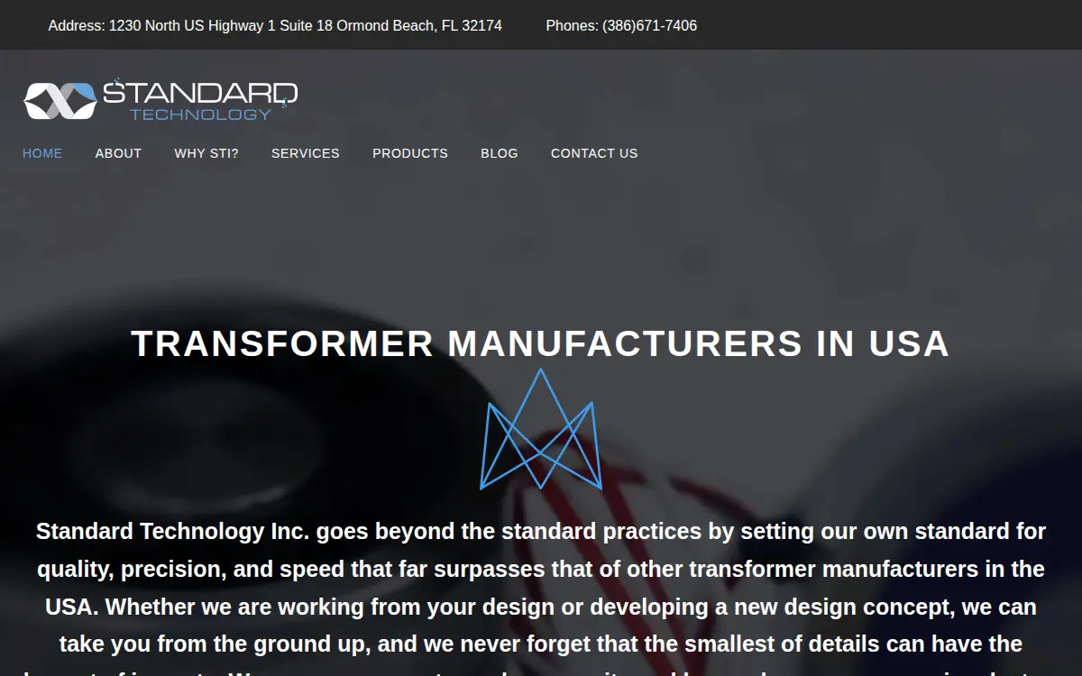 Homepage of Standard Technology INC