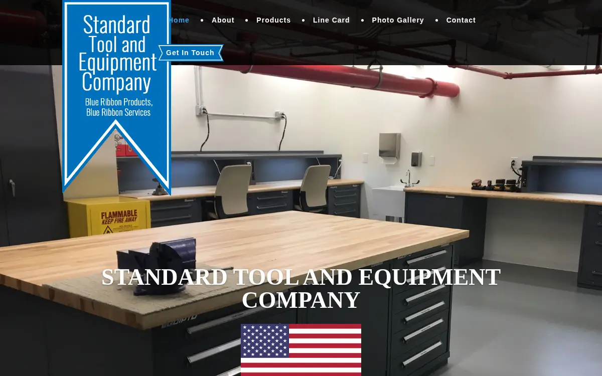 Homepage of Standard Tool and Equipment Company LLC