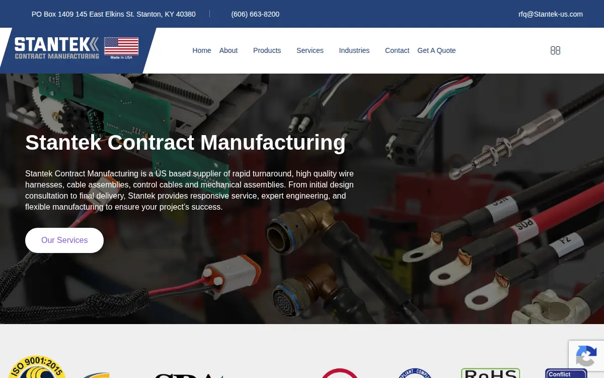 Homepage of Dec Industrial Holdings LLC