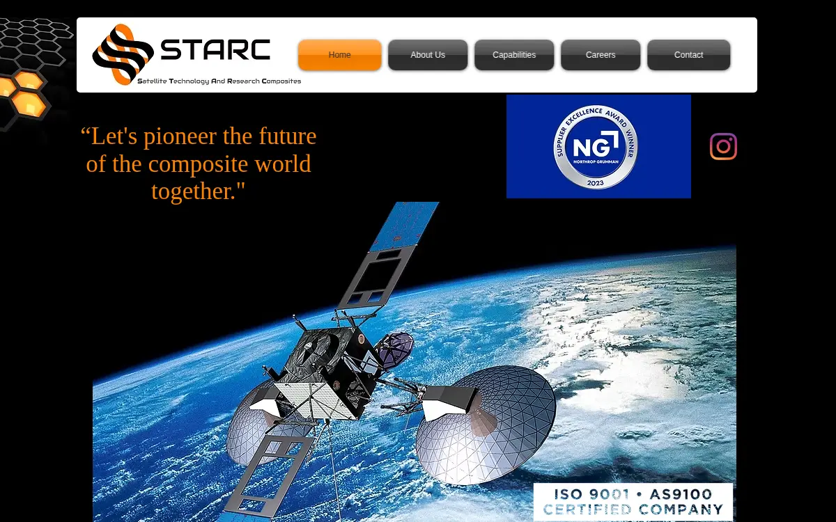 Homepage of Starc, LLC