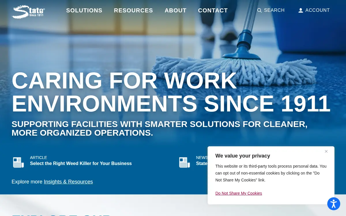Homepage of State Industrial Products CORP