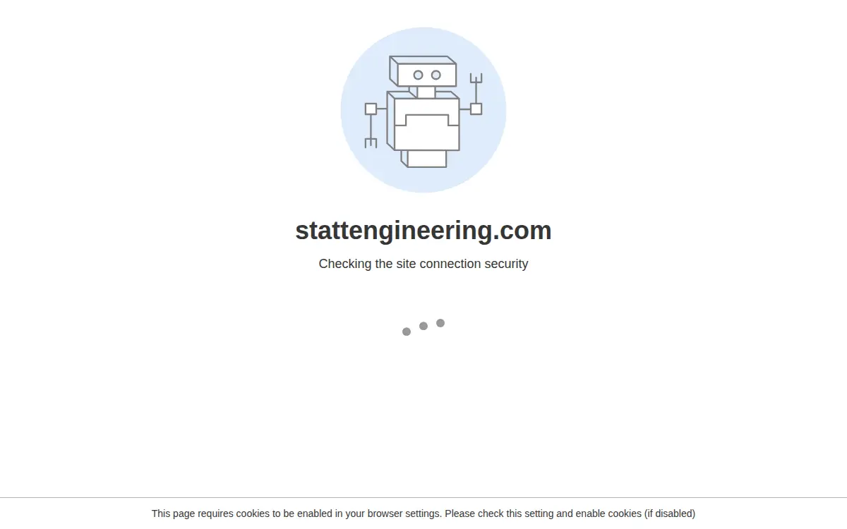 Homepage of Statt Engineering LLC