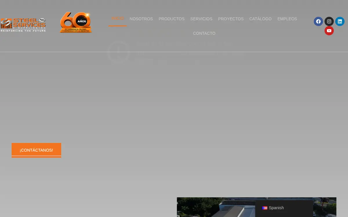 Homepage of Steel Services & Supplies INC