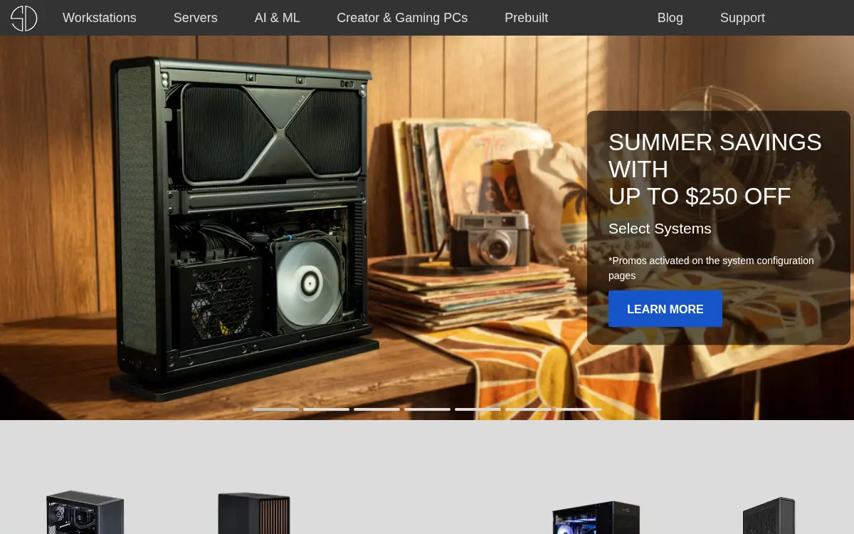 Homepage of Steiger Dynamics LLC